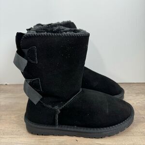 Kozey Women’s Boots sz 6 Euro 36 Double Bow NEW #G884